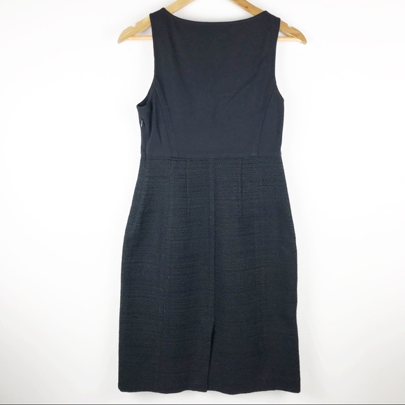 Theory Black Wool Blend Sleeveless Dress - Picture 6 of 9
